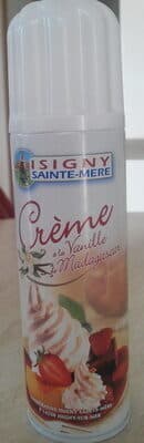 Crème sous pression à la vanille 250g