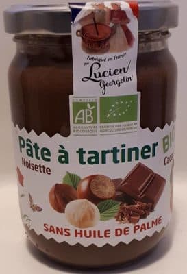 Pâte à tartiner noisette Bio
