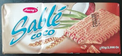 Henrys Sable Coco Biscuit 85g