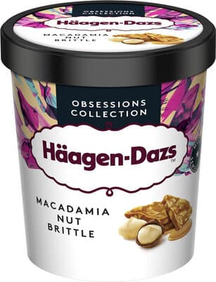 Häagen-Dazs Macadamia nut brittle ijs