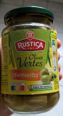 Olives vertes dénoyautées