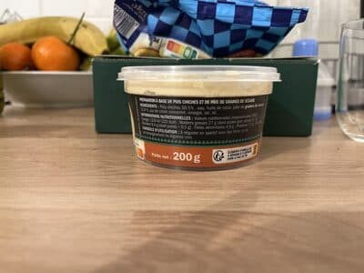 Houmous Purée de pois chiches aux graines de sesames