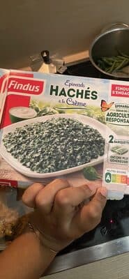 Epinards Hachés à la Crème