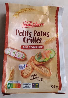 Petit Pains Grillés Blé complet