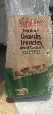 Pain de mie Grandes Tranches Spécial Sandwich 7 Céréales