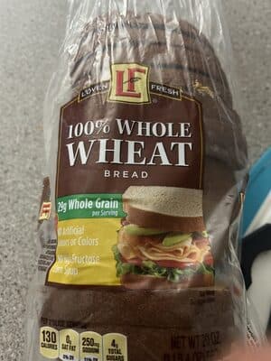 100% Whole Wheat Bread