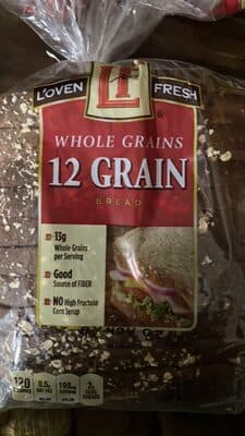 Whole Grains 12 Grain Bread
