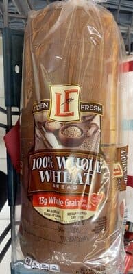 100% Whole Wheat Bread