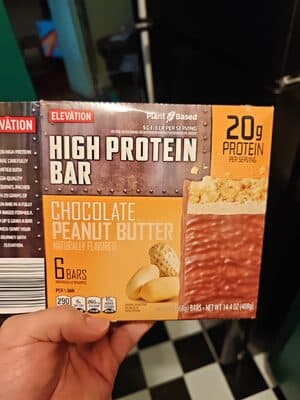 High Protein Bar Chocolate Peanut Butter