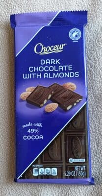DARK CHOCOLATE WITH ALMONDS