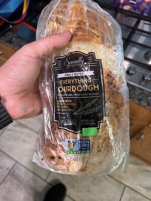 Everything Sourdough Bread