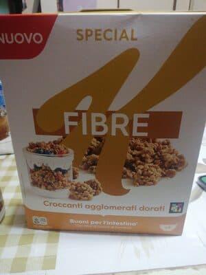 SPECIAL K FIBRE Croccanti agglomerati dorati