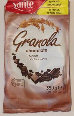Granola chocolate / pieces of chocolate