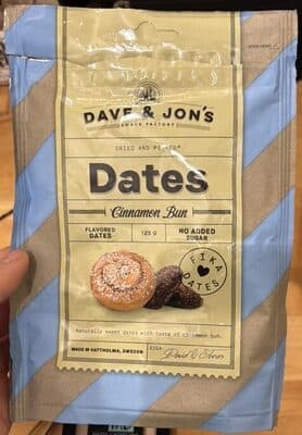Dates Cinnamon Bun