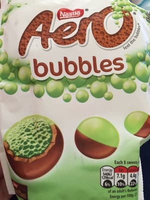 Nestle Aero, Bubbles Chocolate