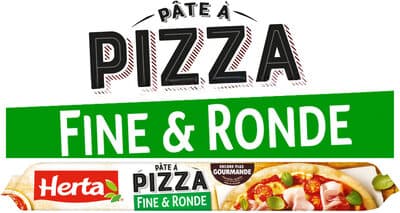 HERTA Pâte à Pizza Fine et Ronde 265g