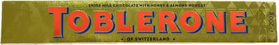 Toblerone chocolate bar milk
