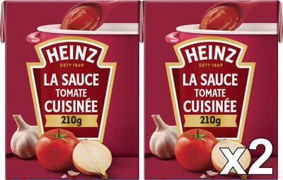 La sauce tomate cuisinée