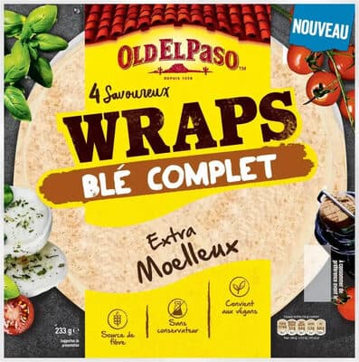WRAPS BLÉ COMPLET TRIGO INTEGRAL
