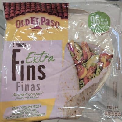Extra Fine Wheat Wraps