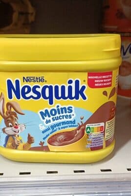 Nesquick moins de sucres