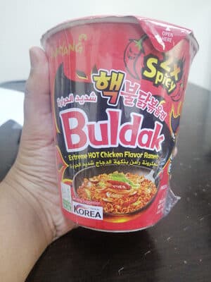 buldak hot chicken flavor ramen